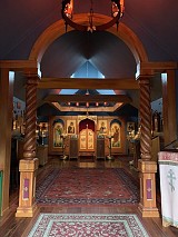 Completed iconostasis